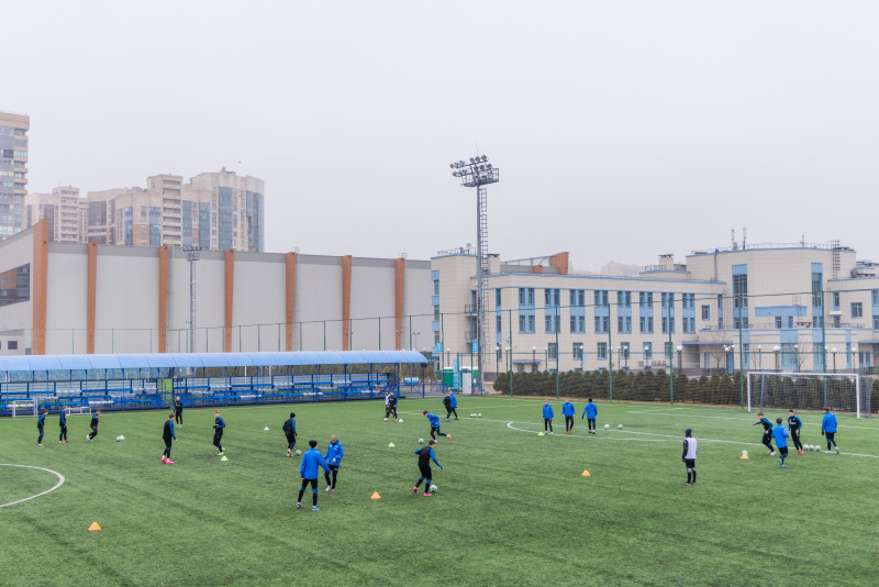 Тренировка юношеской команды U-17 «Зенита»-2009